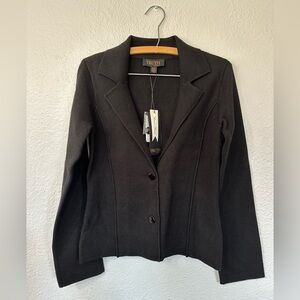 NEW Truth By Republic Black Knit Blazer Sweater (Women’s Small)